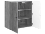 Wall-Mounted Cabinet Grey Sonoma 66 x 34.5 x 90 cm 897891