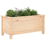 Garden Planter 82.5x40x39 cm Solid Wood Pine 825254