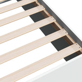 Bed Frame without Mattress White 150x200 cm 3281007