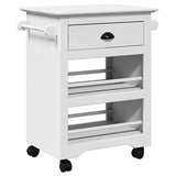 Kitchen Trolley BODO White 67.5x45x80 cm 4016878
