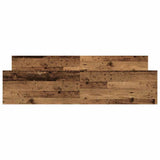 Bed Frame without Mattress Old Wood 160x200cm Engineered Wood 3328754