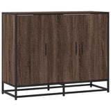 Sideboard Brown Oak 94x35x76 cm Engineered Wood 849008