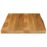 Table Top Live Edge 70x60x3.8 cm Solid Wood Mango 370595