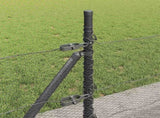 Welded Wire Fence with Concrete Base 50 x 0.4 m 3353677