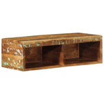 ZNTS Wall-mounted TV Cabinet 60x30x19 cm Solid Wood Reclaimed 4017474