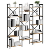 Bookshelf Artisan Oak 156 x 25 x 167 cm Engineered Wood 868346