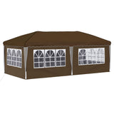Pop-up Party Tent 575 x 288 x 245 cm Taupe 42019806