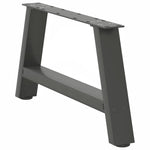 ZNTS Coffee Table Legs A-Shaped 2 pcs Anthracite 60x cm Steel 4012822