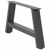 Coffee Table Legs A-Shaped 2 pcs Anthracite 70x cm Steel 4012826