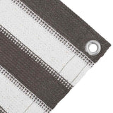 Tent Carpet 300x500 cm Anthracite and White 310829