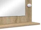 Vanity Mirror Rectangular Sonoma Oak 70 x 50 x 18 cm 868335