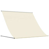 Retractable Awning Cream 250x150 cm Fabric and Steel 368760