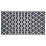 ZNTS Outdoor Carpet Black 160x230 cm PP 310418