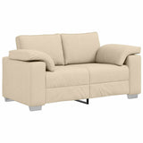 Sofa 3 pcs Cream Fabric 3324665