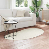 Area Rugs HUARTE Cream 80 x 150 cm Polyester 4103719