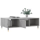 Coffee Table Grey Sonoma 104x60x35 cm Engineered Wood 827082