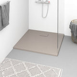 Shower Base Tray SMC Brown 90x80 cm 148924