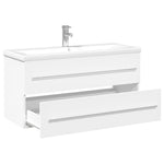 Bathroom Sink Cabinet with Built-in Basin White 3278794