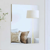 Wall Mirror Rectangular 50 x 60 cm Tempered Glass 42023026