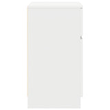 Bedside Cabinet White 39x35x65 cm Engineered Wood 861319