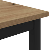 Coffee Table Artisian Oak 100 x 100 x 45 cm Engineered Wood 892589
