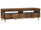 LED TV Cabinet Smoked Oak Engineered Wood 896770