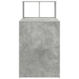 Desk Concrete Grey 108 x 55 x 103.5 cm Engineered Wood 869461