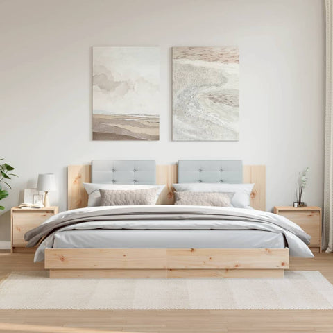 Bedside Cabinets 2 pcs 40x30.5x40 cm Solid Pinewood 808114