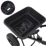 Spreader Black 53 x 81.5 x 78 cm PVC and Steel 42019627