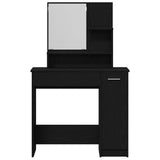 Dressing Table Black Oak 86.5 x 35 x 136 cm Engineered Wood 862783