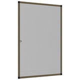 Insect Screen for Windows Brown 80x120 cm 153834
