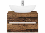 Bathroom Furniture Set Old Wood Engineered Wood 3404404