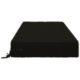 Seat Cushion SOEST 100% Polyester Black 120 x 60 x 15 cm 946709