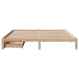 Bed Frame with Drawers without Mattress 200x200 cm 3301956