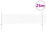Welded Wire Fence with Post 25 x 0.5 m 3336349