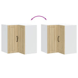 Kitchen Wall Corner Cabinet Lucca Sonoma Oak Engineered Wood 853860
