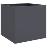 ZNTS Planter Anthracite 42x40x39 cm Steel 841551