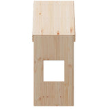 Kids' Bed Roof 55x84x132 cm Solid Wood Pine 846894