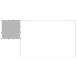 Dog Kennel Silver 8.47 m Steel 3082209