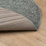 Shaggy Rug PAMPLONA High Pile Modern Green 160 cm 375312
