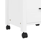 Kitchen Trolley MONZA 48x40x88.5 cm Solid Wood Pine 376084
