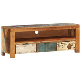 TV Cabinet 110x30x40 cm Solid Reclaimed Wood 338028