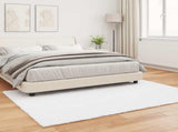 Anti-Slip Faux Rabbit Fur Rug OLITE White 160 x 230 cm 42021616