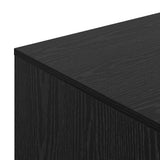 Cat Litter Box Enclosure Black Oak 47 x 59 x 42 cm 886272