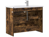 Bathroom Furniture Set Smoked Oak 81 x 40 x 84.5 cm 3404378