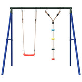 Outdoor Swing Set with Swing and Disc Swing 3283588