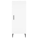 Highboard White 34.5x34x180 cm Engineered Wood 3200145