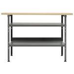 Workbench Grey 120x60x85 cm Steel 145344