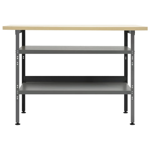 Workbench Grey 120x60x85 cm Steel 145344