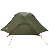 Fishing Tent 3-Person Olive Green Waterproof 4100655